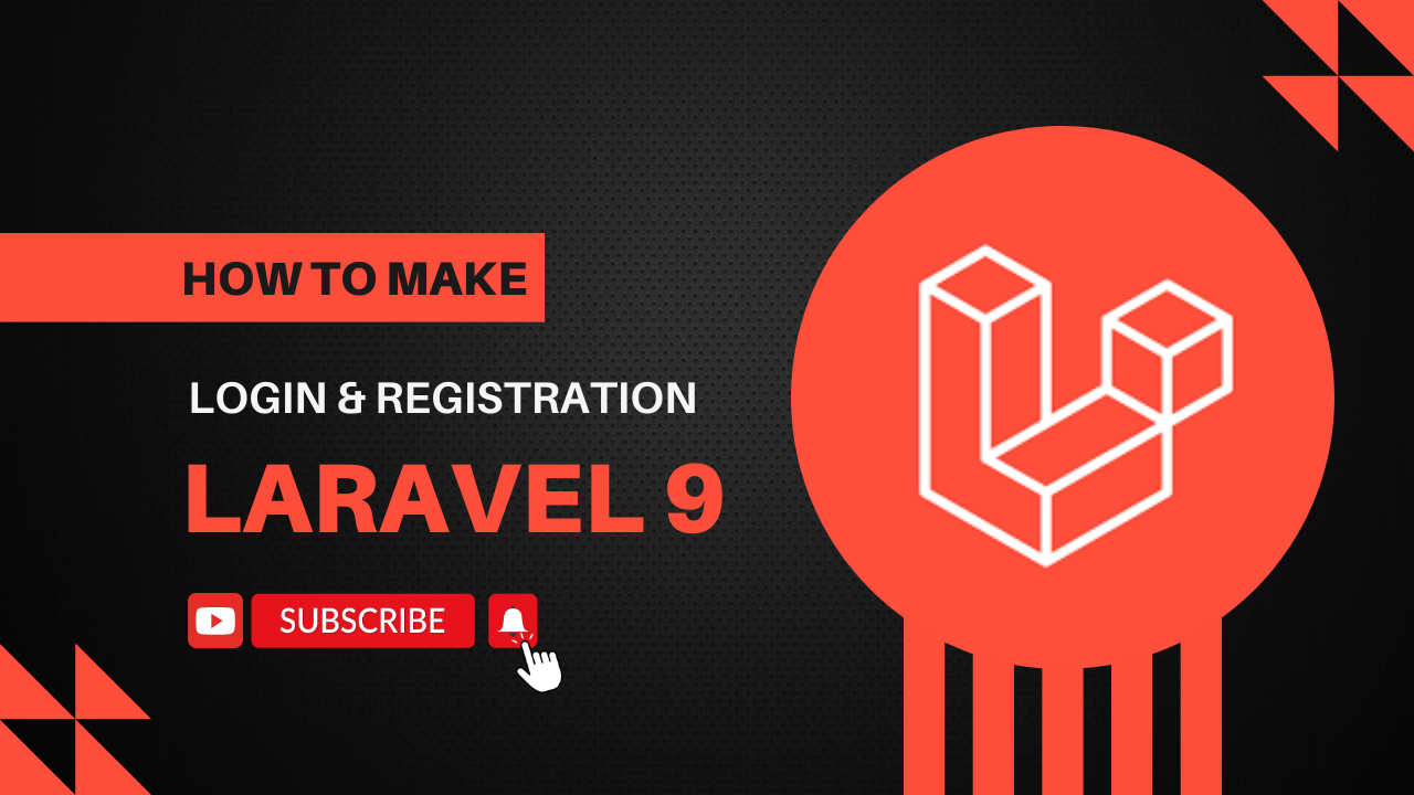 Login & Registration in Laravel 9