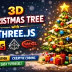 Christmas tree with three.js